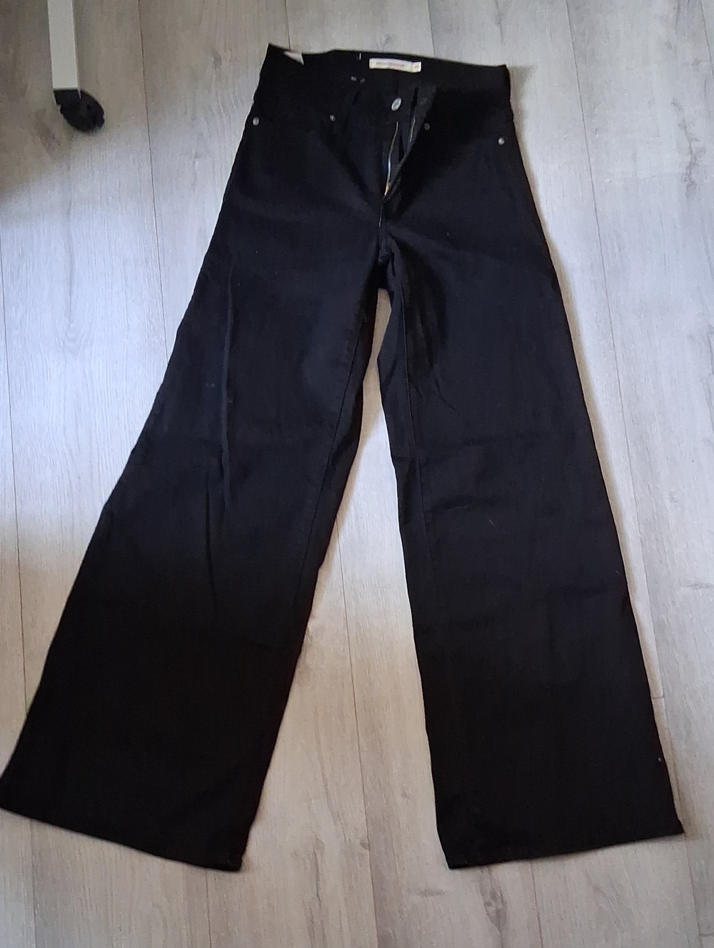 Levi's Black Wide Leg Jeans